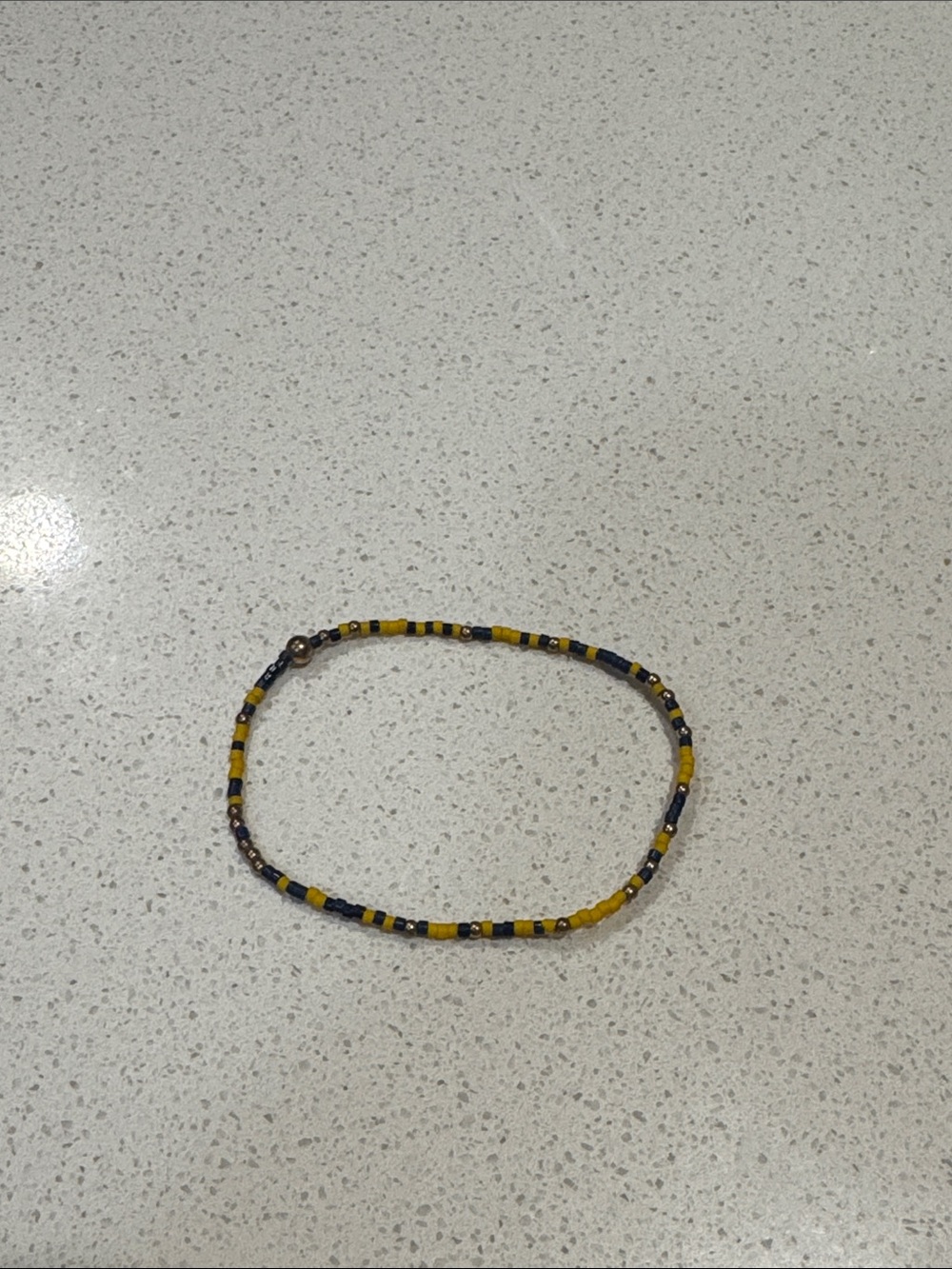 Blue and yellow Enewton bracelet